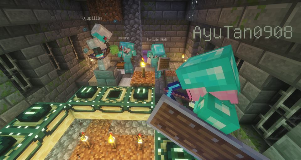 Minecraft Season 1 記念スクリーンショット