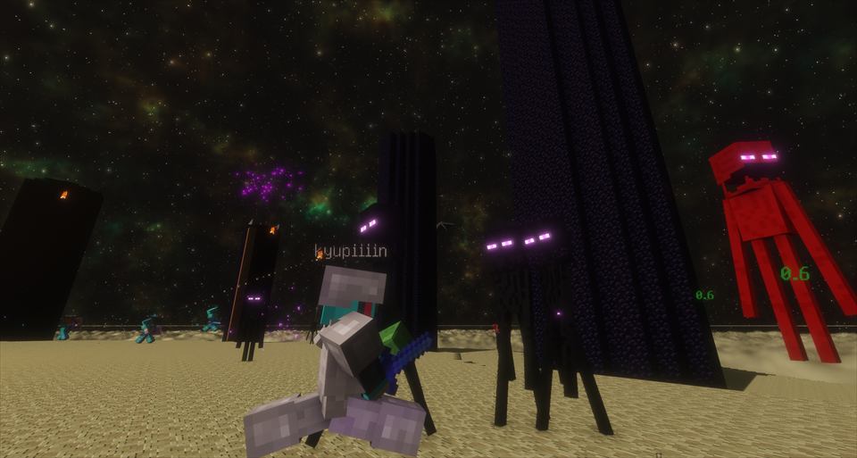 Minecraft Season 1 記念スクリーンショット